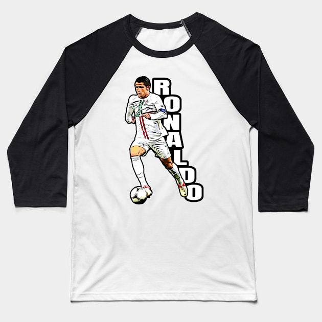 Ronaldo 7 Baseball T-Shirt by Gamers Gear